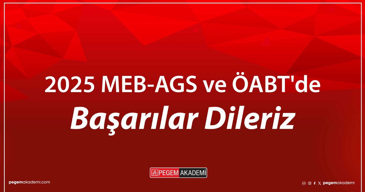 TrabzonPegem's tweet photo. Yarın yapılacak olan MEB-AGS ve ÖABT'ye girecek tüm öğrencilerimize başarılar dileriz.

#pegemakademi #pegem #mebags #ags #öabt #sınavdabaşarılardileriz https://t.co/cN3vPwfk0c