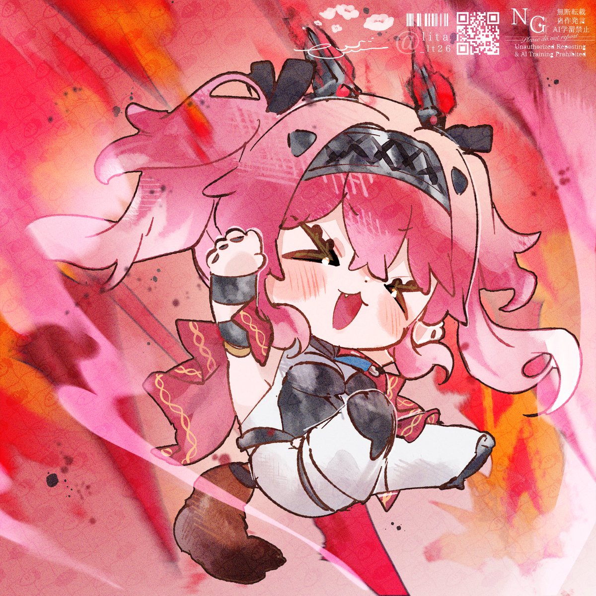 _lt26's tweet photo. ＼ｺﾛｼｱｲﾉ ﾊｼﾞﾏﾘﾀﾞｰ.ᐟ.ᐟ／
#Lupa #WuWaFanart #鳴潮コレクション https://t.co/1XFlKp75aR