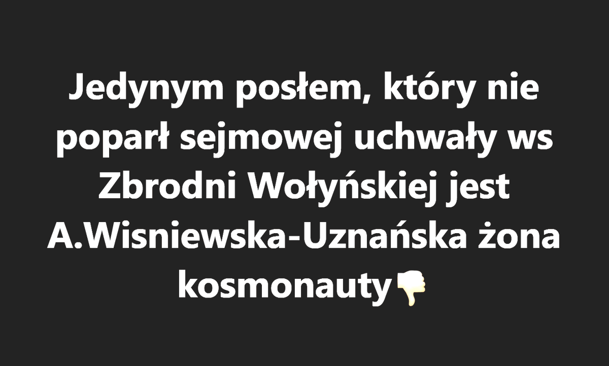 Co z nią nie tak?
Dlaczego?