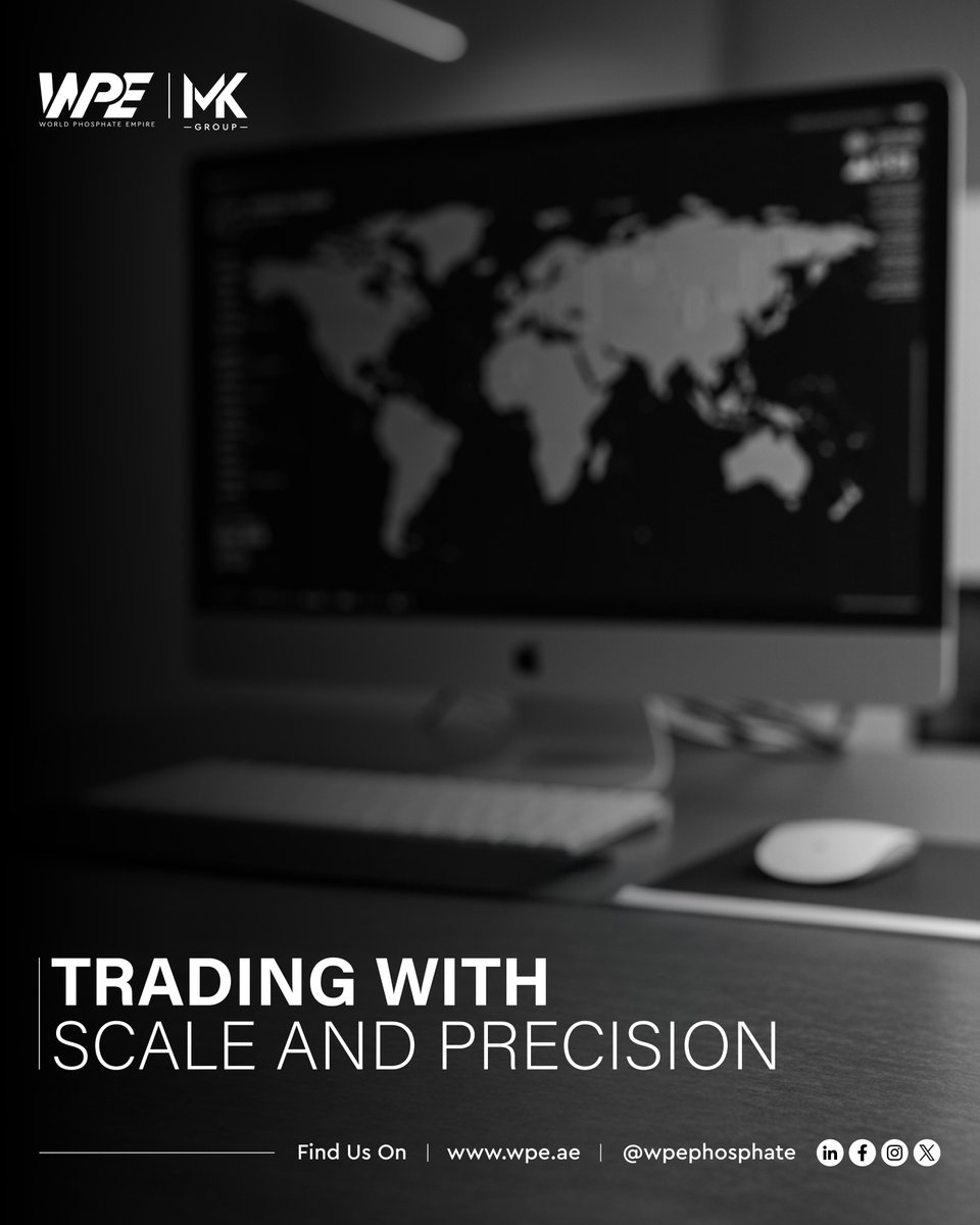 wpephosphate's tweet image. Trading at Scale
Seamless global trading. From bulk orders to custom requests — we move fast, smart, and with precision.