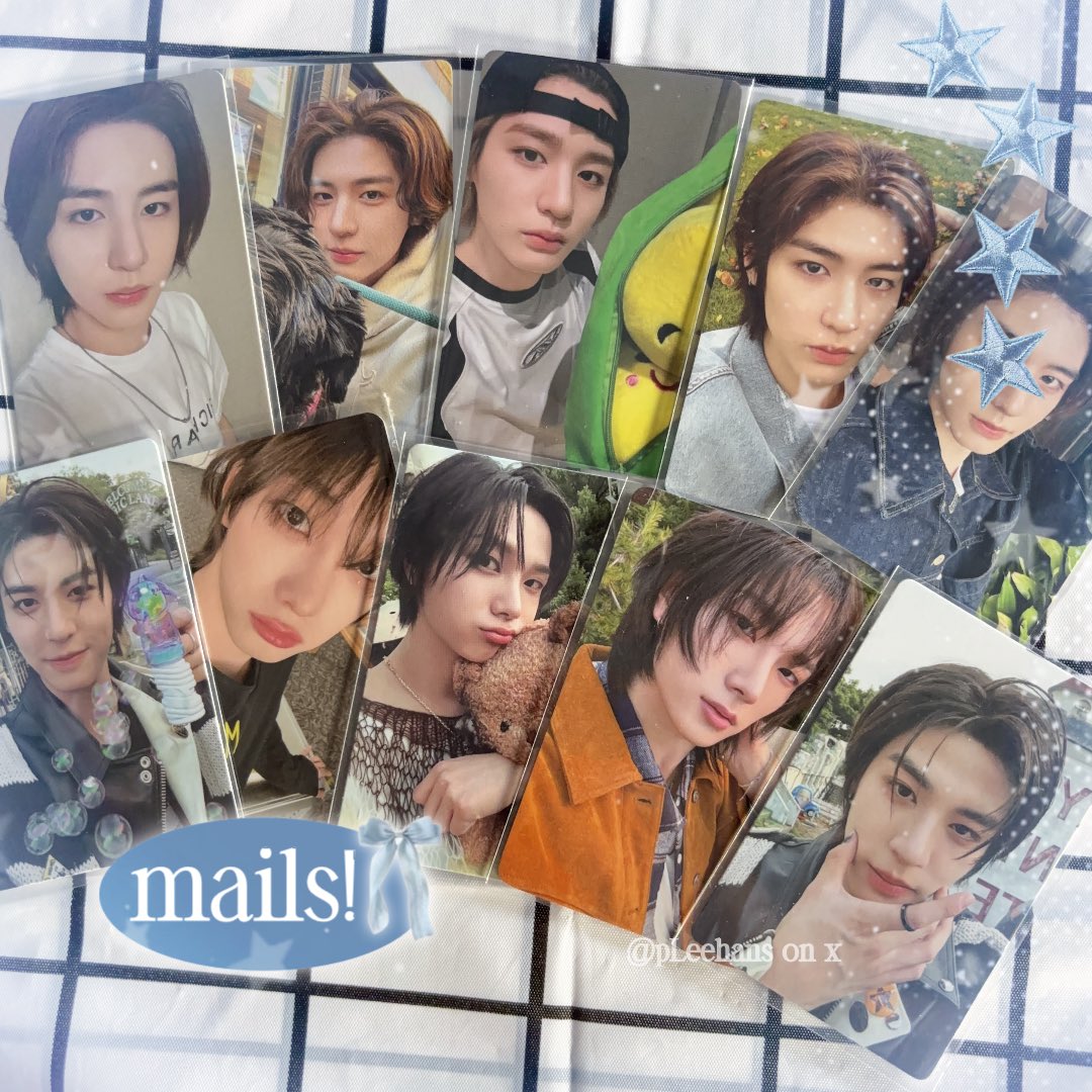 🫧🐠 lunar today’s 𝘮𝘢𝘪𝘭𝘴! 
今日の郵便📬💕