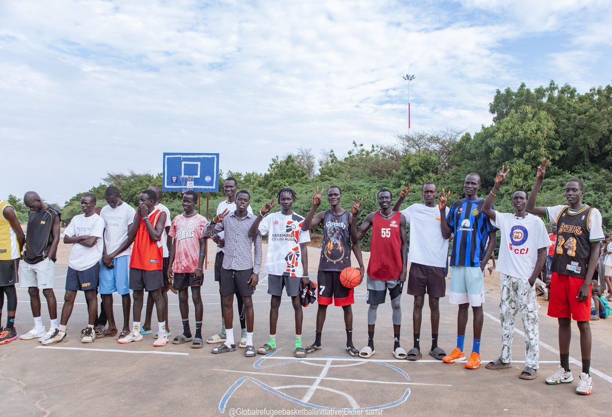 Our recent 3x3 Basketball Tournament was officially launched by Biel Kun, a respected community leader whose passion for the game continues to inspire the next generation in Kakuma Refugee Camp. 
#basketball #hoops #refugees #Empowerment