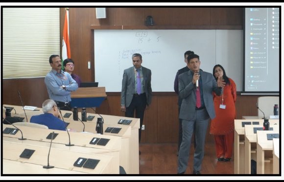 Last 4 weeks at <a href="/LBSNAA_Official/">LBSNAA</a> were a turning point. Reaffirmed my ikigai: climate action. In the power sector group, we deep-dived into India’s energy future—grid reform, storage scale-up, circularity. 🏆Our team won 2nd prize.
Back recharged.
 #ViksitBharat2047 #CleanEnergy