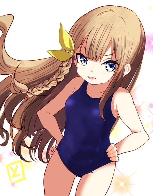 #アイプラ_FA スク水の季節と聞いて来ました。