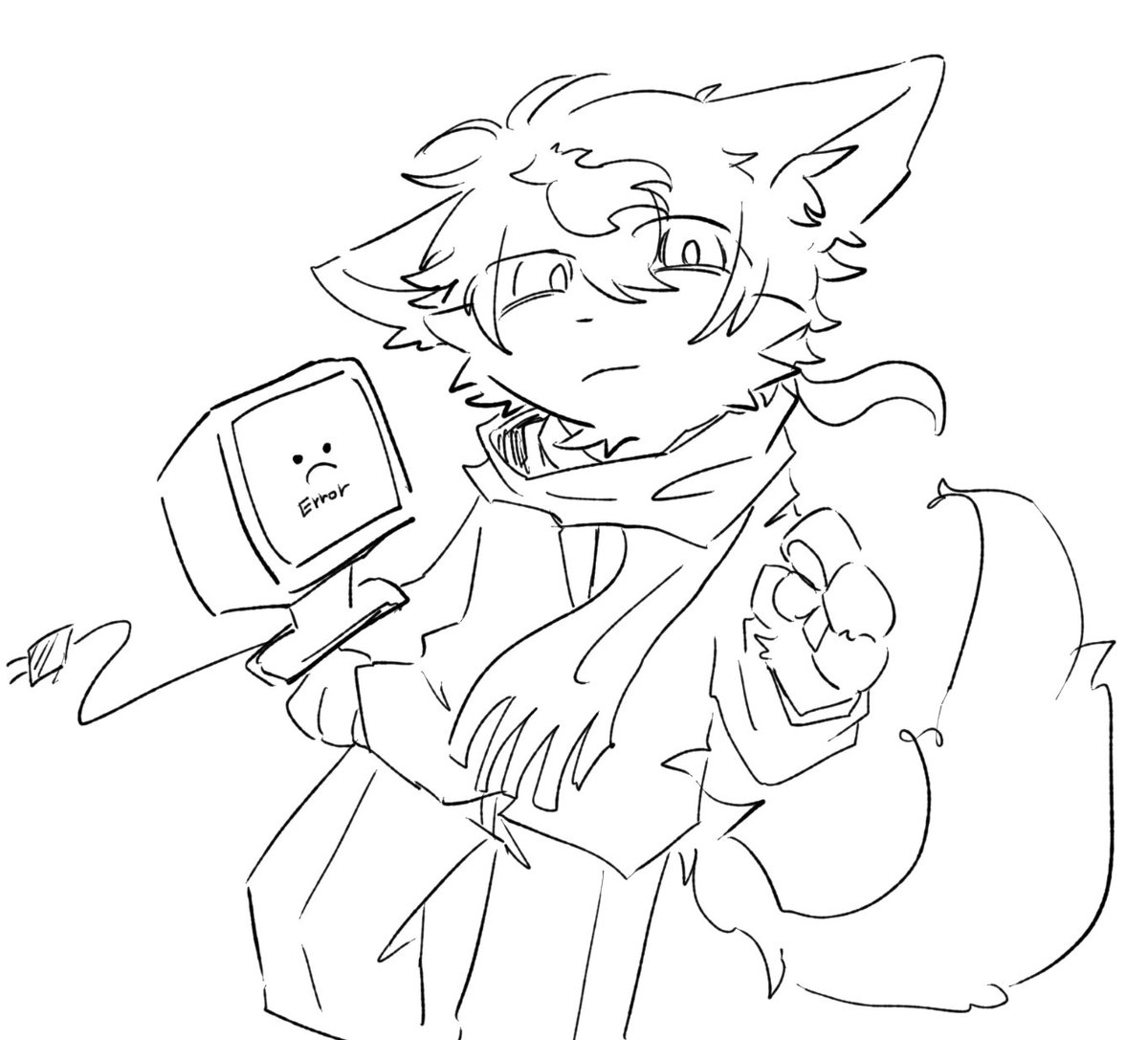 sukedatisuru's tweet image. ケモ化...