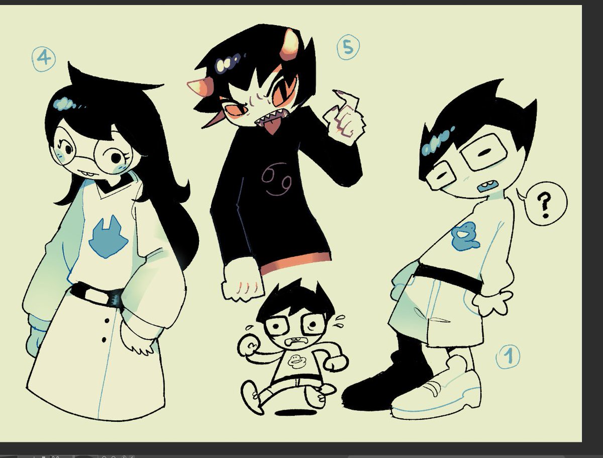 DeltalyxArts's tweet image. i&apos;ve never read homestuck (dont ask what those numbers mean)