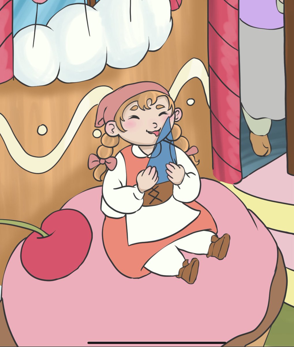 p_rain_secrets's tweet photo. Mini Gretel #illustration #hanzelygretel #digitalart https://t.co/gm2p8rJlLs