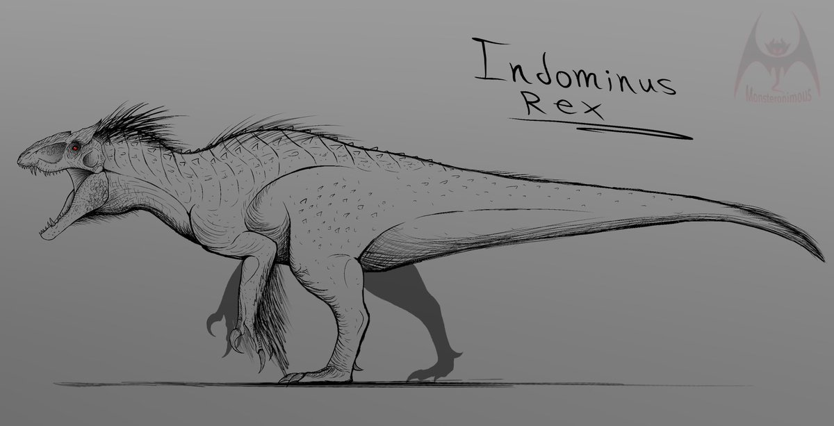 Small Indominus Rex sketch
#JurassicWorld