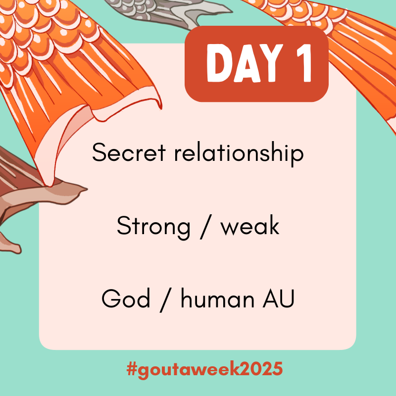 goutaweek's tweet photo. LET'S GET THIS PARTY STARTED‼️🥳🎉🙌
DAY 1 of #goutaweek2025 is finally here!
Please tag @goutaweek to help us find and share your work!
#gojohime https://t.co/pv0M2ShK9x