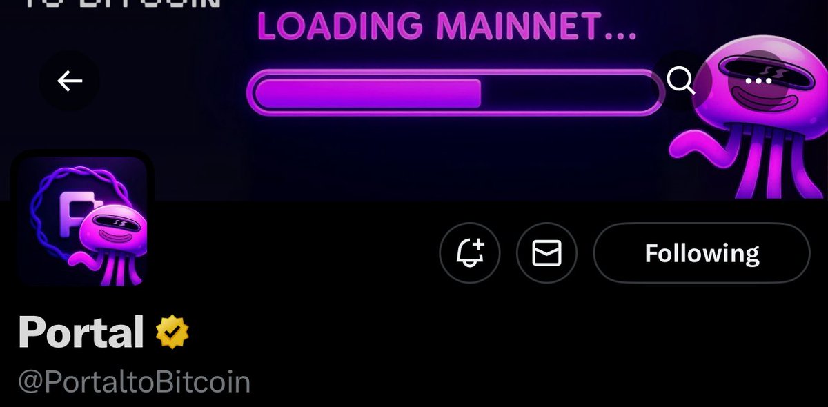 Mainnet coming soon for <a href="/PortaltoBitcoin/">Portal</a> 

Which only means one thing

TGE might be closer than we all thought 

Locked in. Ready for launch.