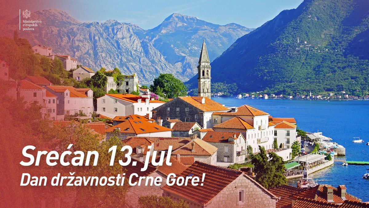 me4eu's tweet image. Ministarstvo evropskih poslova čestita svim građankama i građanima Crne Gore Dan državnosti🇲🇪