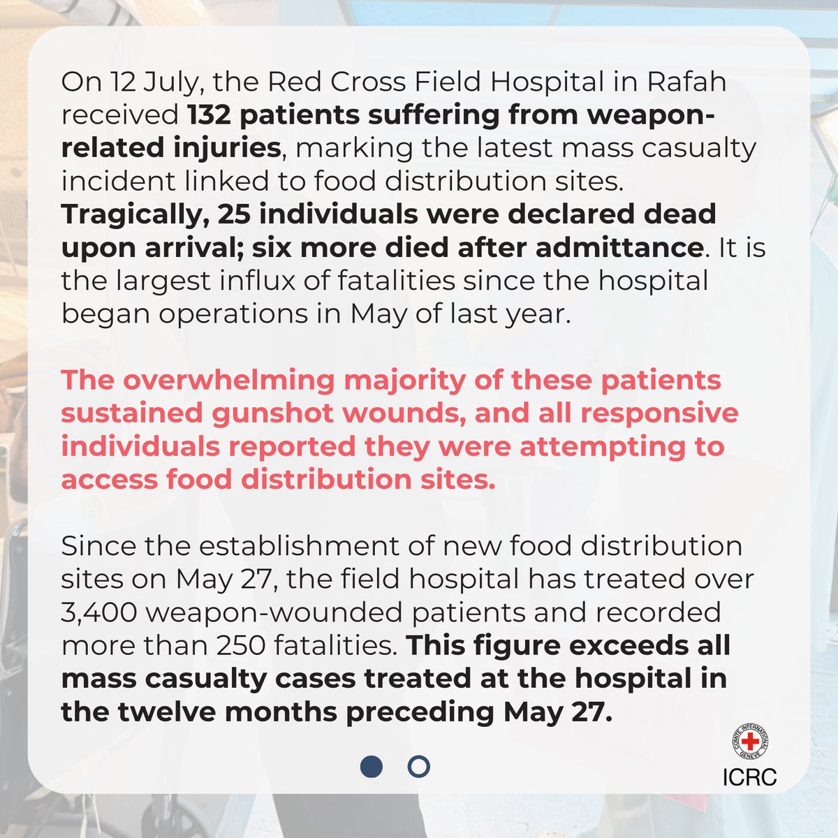 ICRC in Israel & OT tweet media
