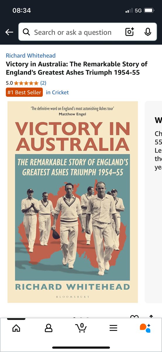 Richard Whitehead (@rwhitehead61) on Twitter photo Not a bad way to start a day at <a href="/HomeOfCricket/">Lord's Cricket Ground</a> - a No.1 bestseller! <a href="/BloomsburySport/">Bloomsbury Sport</a> <a href="/DLuxAssociates/">DLuxAssociates</a> #bestsellers #summerreads #cricketbooks Not a bad way to start a day at <a href="/HomeOfCricket/">Lord's Cricket Ground</a> - a No.1 bestseller! <a href="/BloomsburySport/">Bloomsbury Sport</a> <a href="/DLuxAssociates/">DLuxAssociates</a> #bestsellers #summerreads #cricketbooks