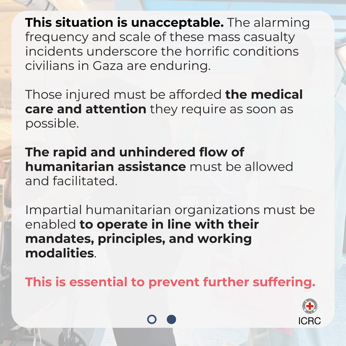 ICRC in Israel & OT tweet media