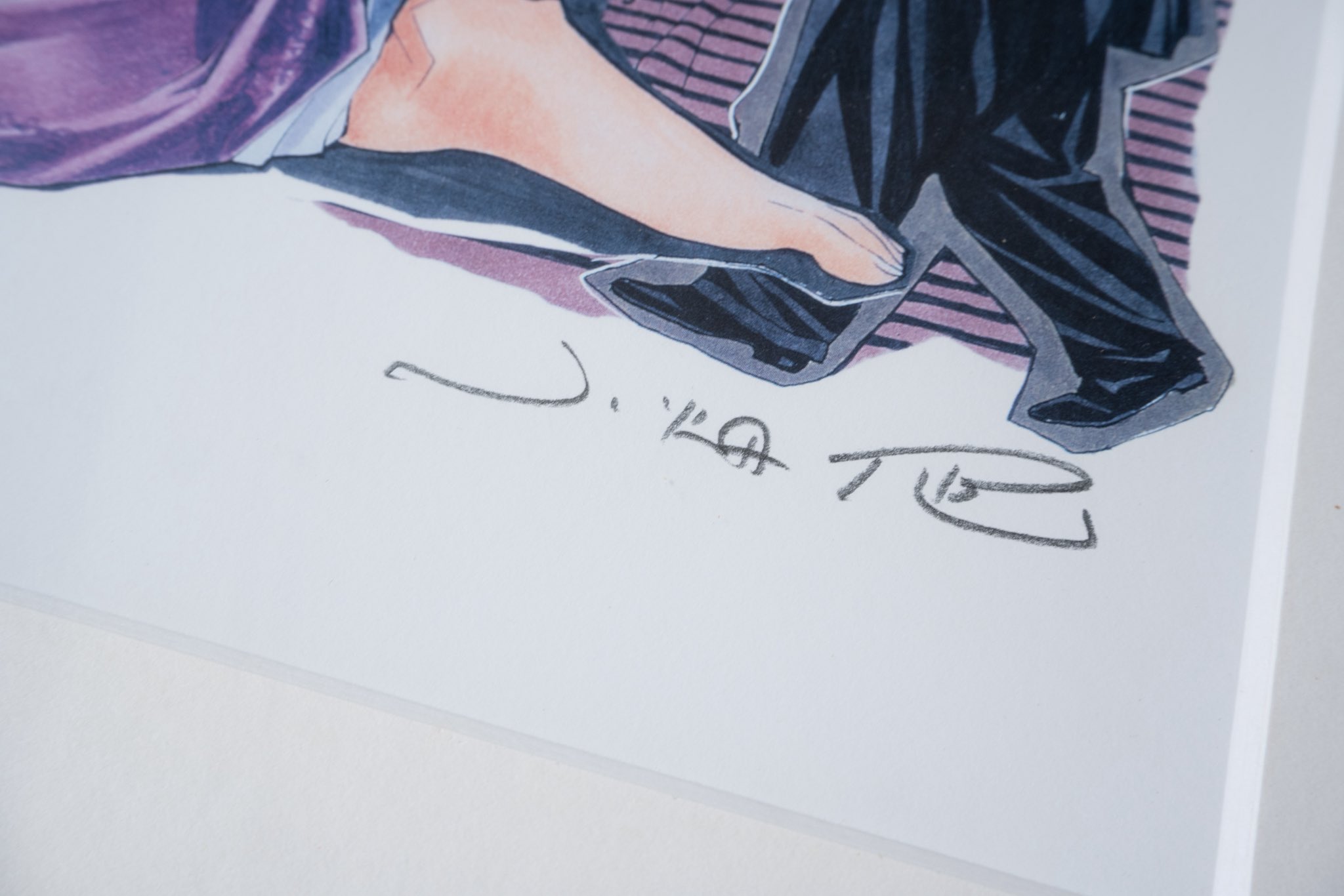 KOMOTA 先生　直筆サイン　複製原画 Amazon.co.jp: ワダアルコ展 複製原画 直筆サイン入り ＜メイン