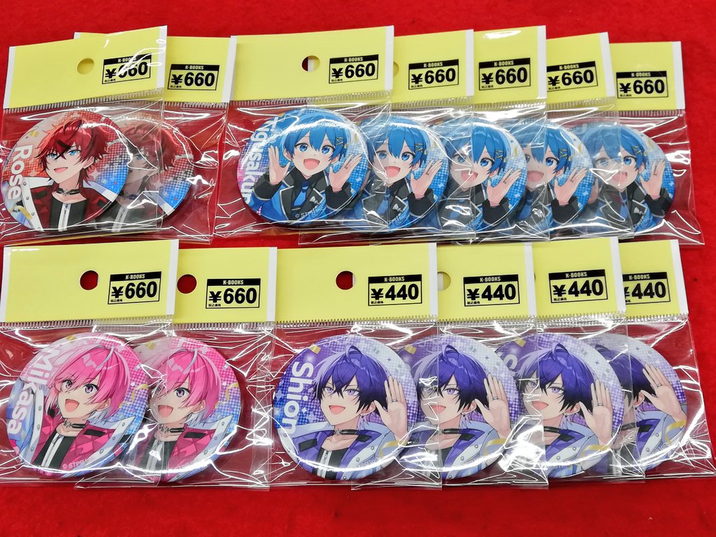 STPR すとふぇす アンプタック ちぐさくん 缶バッジ