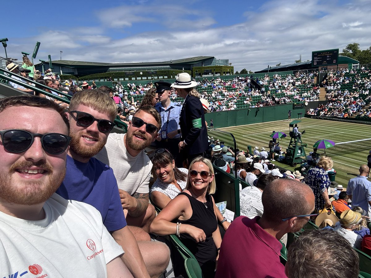 RowenaB1981's tweet photo. 🎾✅ Bucket list moment: Wimbledon – ticked off in style!
From strawberries &amp; cream to world-class tennis, it was everything I dreamed of and more. The atmosphere, the history, the sheer magic… I’m still buzzing!
#Wimbledon #BucketList #TennisDreams #Wimbledon2025 #Grateful https://t.co/iyVm21AcIi