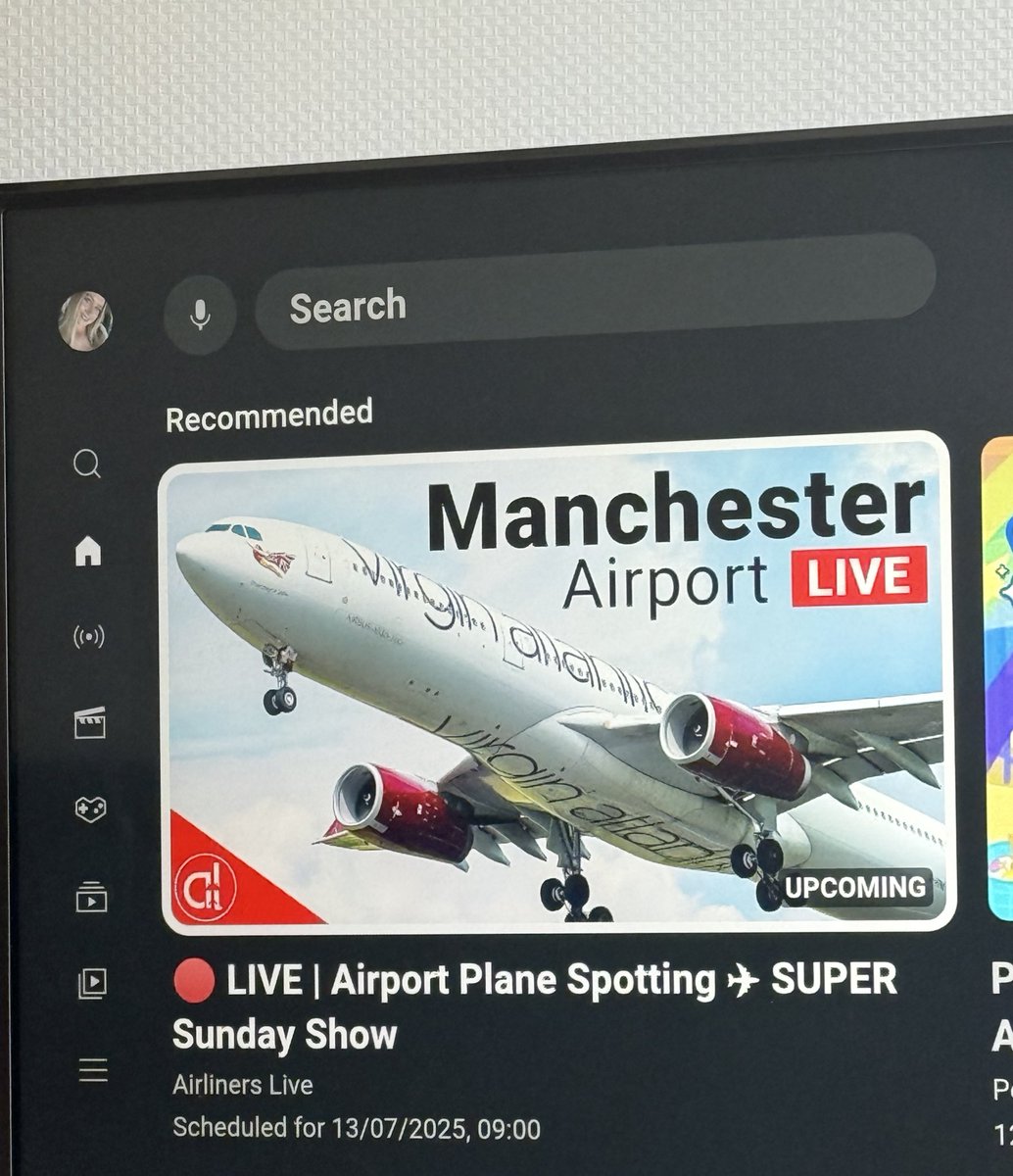 The <a href="/airlinerslive/">Airliners Live</a> Super Sunday Show is due to start in about 10 minutes!!! Join the LIVE show for incredible multi-cam aviation action from Manchester Airport, UK 🇬🇧🇬🇧🇬🇧

🔗 youtube.com/live/6nARc-Ao6…