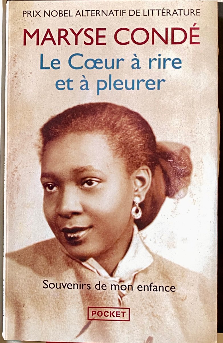 CaribTranslate's tweet image. This month’s bilingual reading ~
Maryse Condé’s Le cœur à rire et à pleurer: Contes vrais de mon enfance / Tales from the Heart
(translated by Richard Philcox)
#Caribbean #writing #translation #reading #ReadCaribbean #Guadeloupe