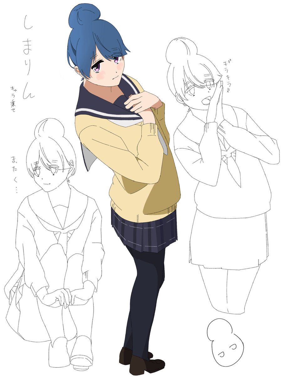 dbs6z's tweet photo. #イラスト
ゆるキャン　しまりん https://t.co/j8n2R9akDQ