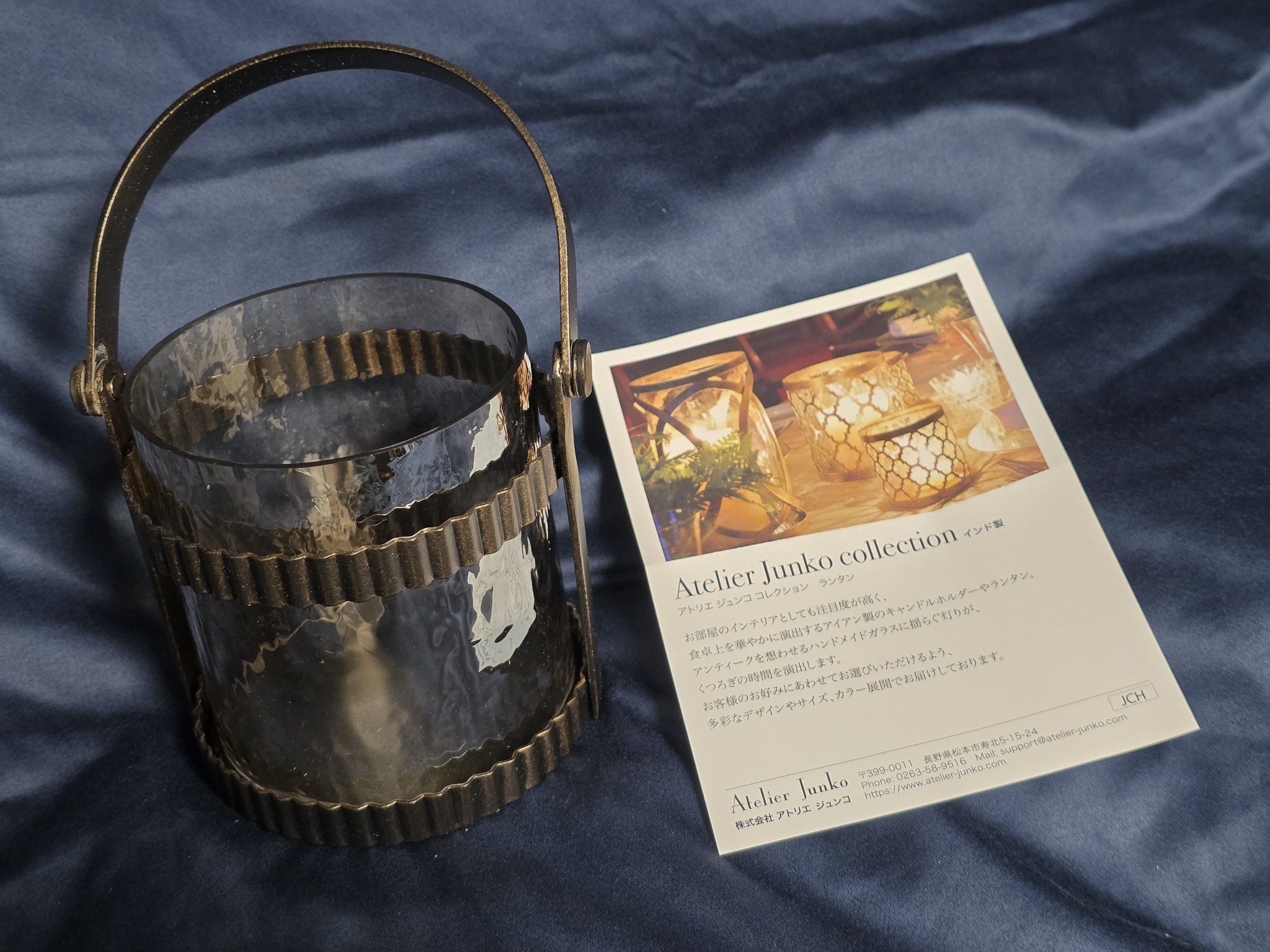 お値下げお箱付きアトリエジュンコキャンドルホルダー限定品 キャンドルホルダー ダブルケージ Candleholders Double Cage