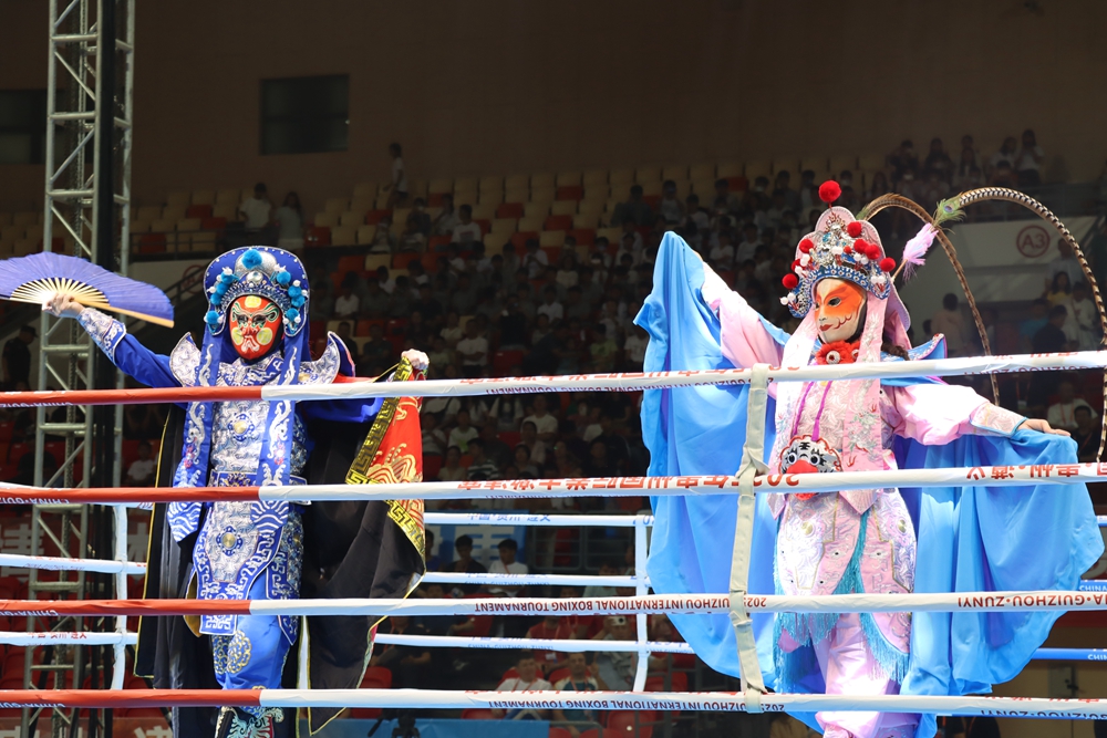 Guizhou__Sports's tweet photo. 🥊Passion ignites the arena. This is the pinnacle showdown of top fighters!
On the evening of July 11th, 2025 Guizhou International #Boxing Tournament  kicked off in #Zunyi City, #Guizhou Province.  117 top #boxers from 11 countries and regions have officially made their debut. https://t.co/iDnfMF8kWe