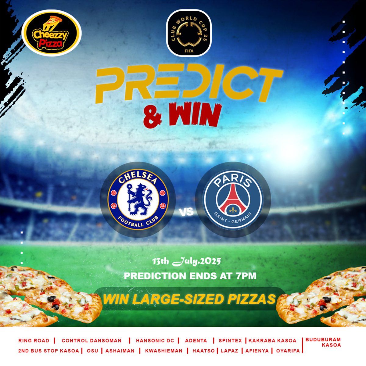 Cheezzy Pizza tweet media