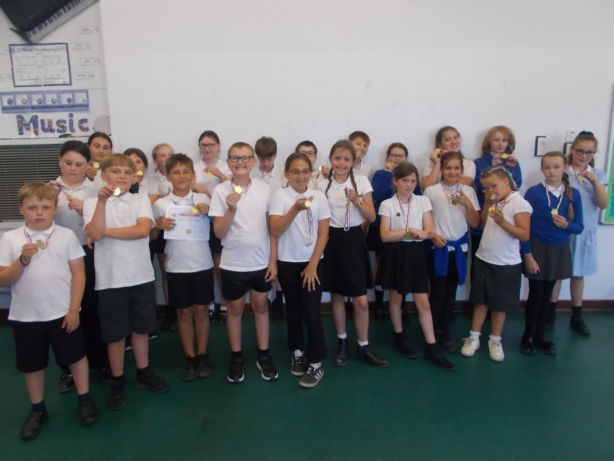 Thank you to everyone who attended one (or many) of our five sports days this week. There was a great atmosphere at all of them and the children really appreciated the warm cheering and support. Congratulations to the teams who received medals for collecting the most points.
