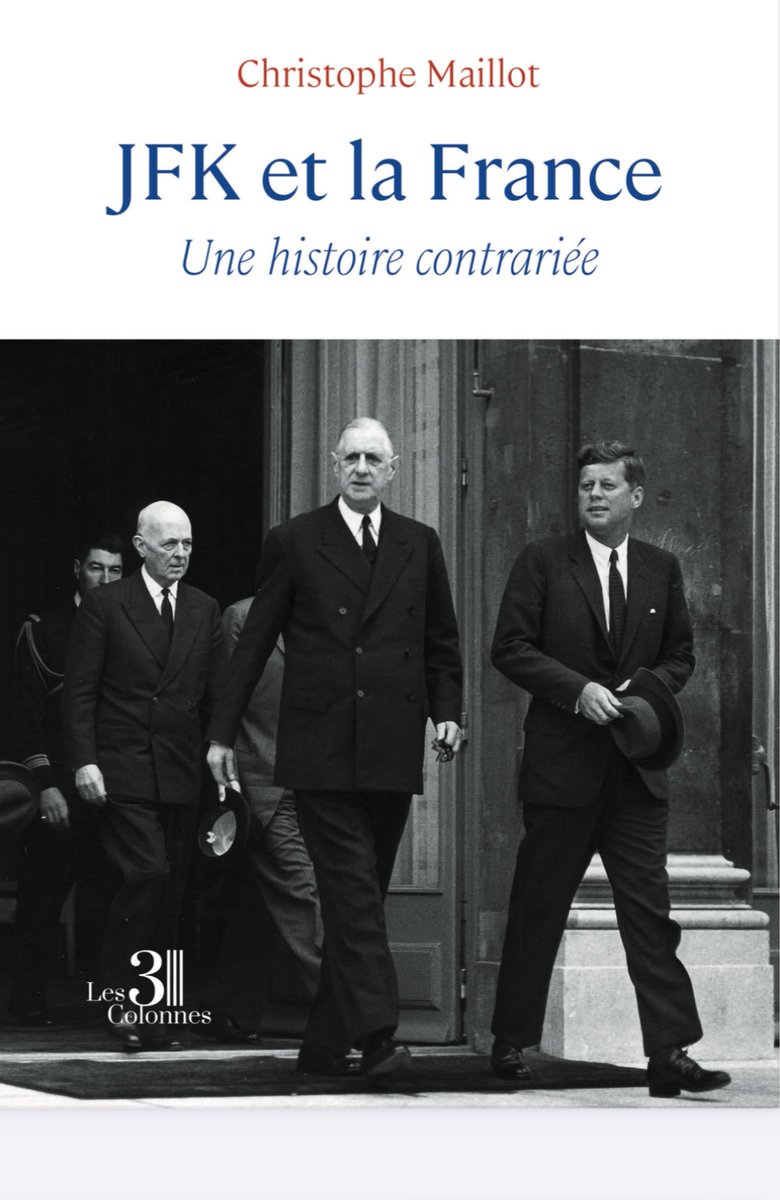 Jean-Michel MIS 🇫🇷 (@jeanmichelmis) on Twitter photo 𝐉𝐅𝐊 𝐞𝐭 𝐥𝐚 𝐅𝐫𝐚𝐧𝐜𝐞 🇺🇸🇫🇷
Éclairer le passé pour comprendre le présent. C'est l'objet du nouveau livre de <a href="/cvmaillot42/">Maillot Christophe</a>
Personne n’avait encore écrit sur les relations entre le Président John F. Kennedy, et la France.
Un livre essentiel pour comprendre notre temps. 𝐉𝐅𝐊 𝐞𝐭 𝐥𝐚 𝐅𝐫𝐚𝐧𝐜𝐞 🇺🇸🇫🇷
Éclairer le passé pour comprendre le présent. C'est l'objet du nouveau livre de <a href="/cvmaillot42/">Maillot Christophe</a>
Personne n’avait encore écrit sur les relations entre le Président John F. Kennedy, et la France.
Un livre essentiel pour comprendre notre temps.