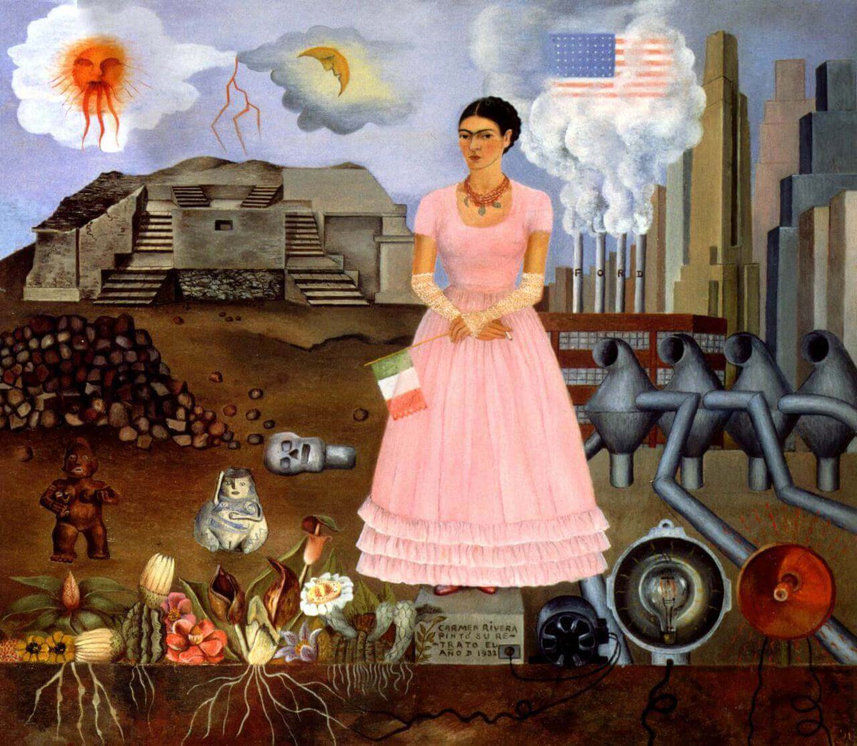 historiacuyarte's tweet image. El 13 de julio de 1954 fallece #Frida Kahlo.
⬇️