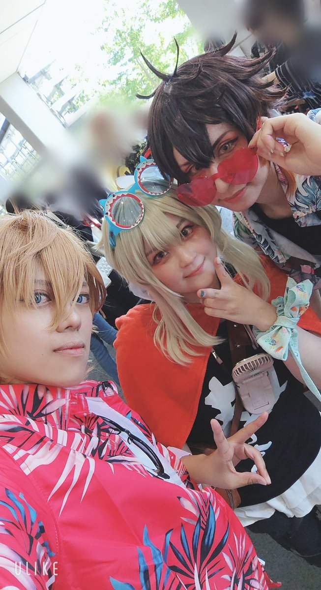 今回合同誌出したKさん達とパリピ併せしたんだぜ🫶はじめてタルコスしたけど、悪くないやん？？？？