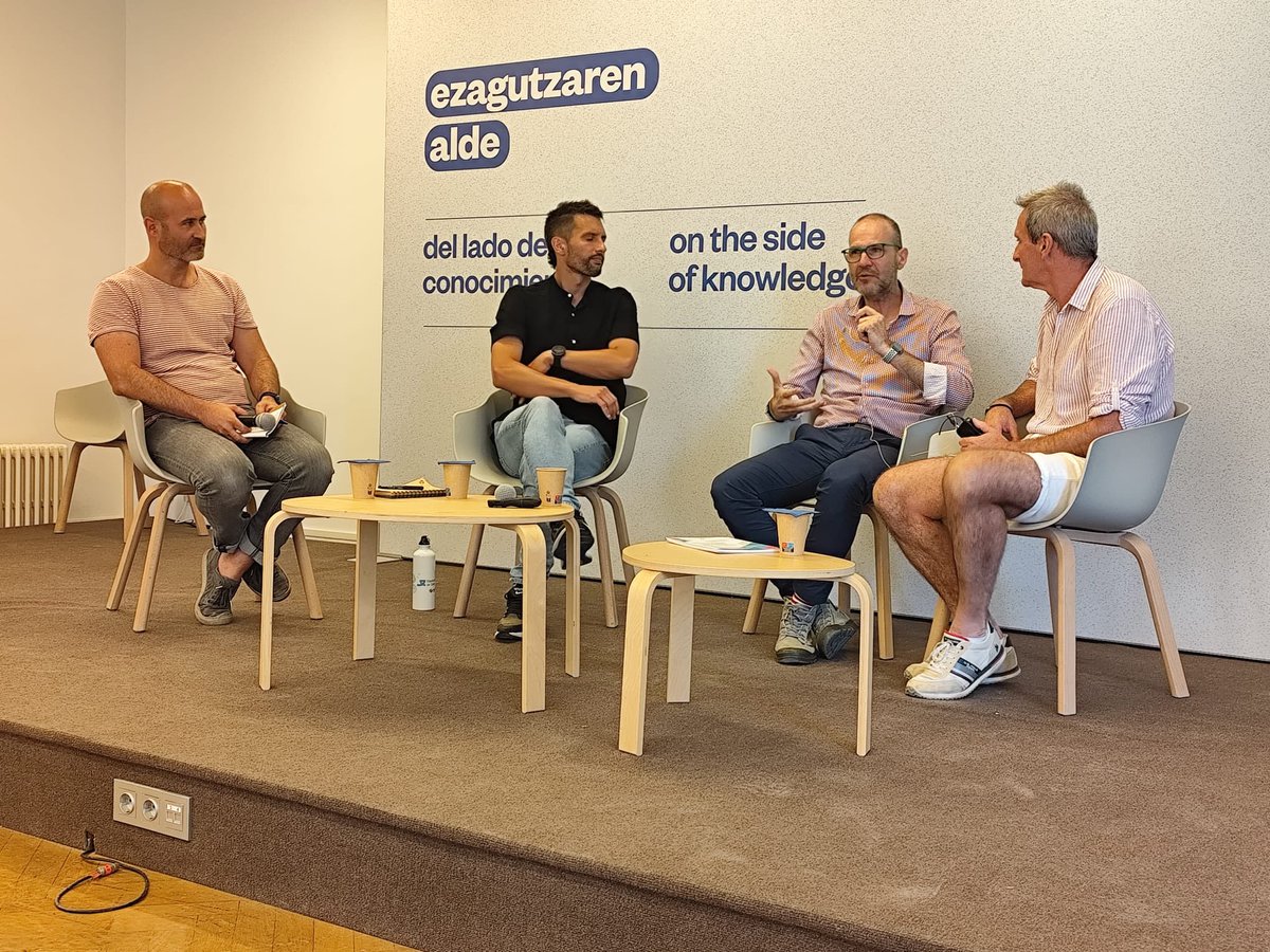 jonortu's tweet photo. Cursos de Verano de la UPV/EHU @uik_eus 
“Ikaskuntza kooperatiboa eta egoera motor kooperatiboak Heziketa Fisikoan”
Un placer impartir este curso junto a #RaúlMartínezdeSantos y #JesúsVicenteRuizOmeñaca.
Parte hartzaile talde bikaina eta giro ezinhobea🤗 https://t.co/zMK2YA9tBF