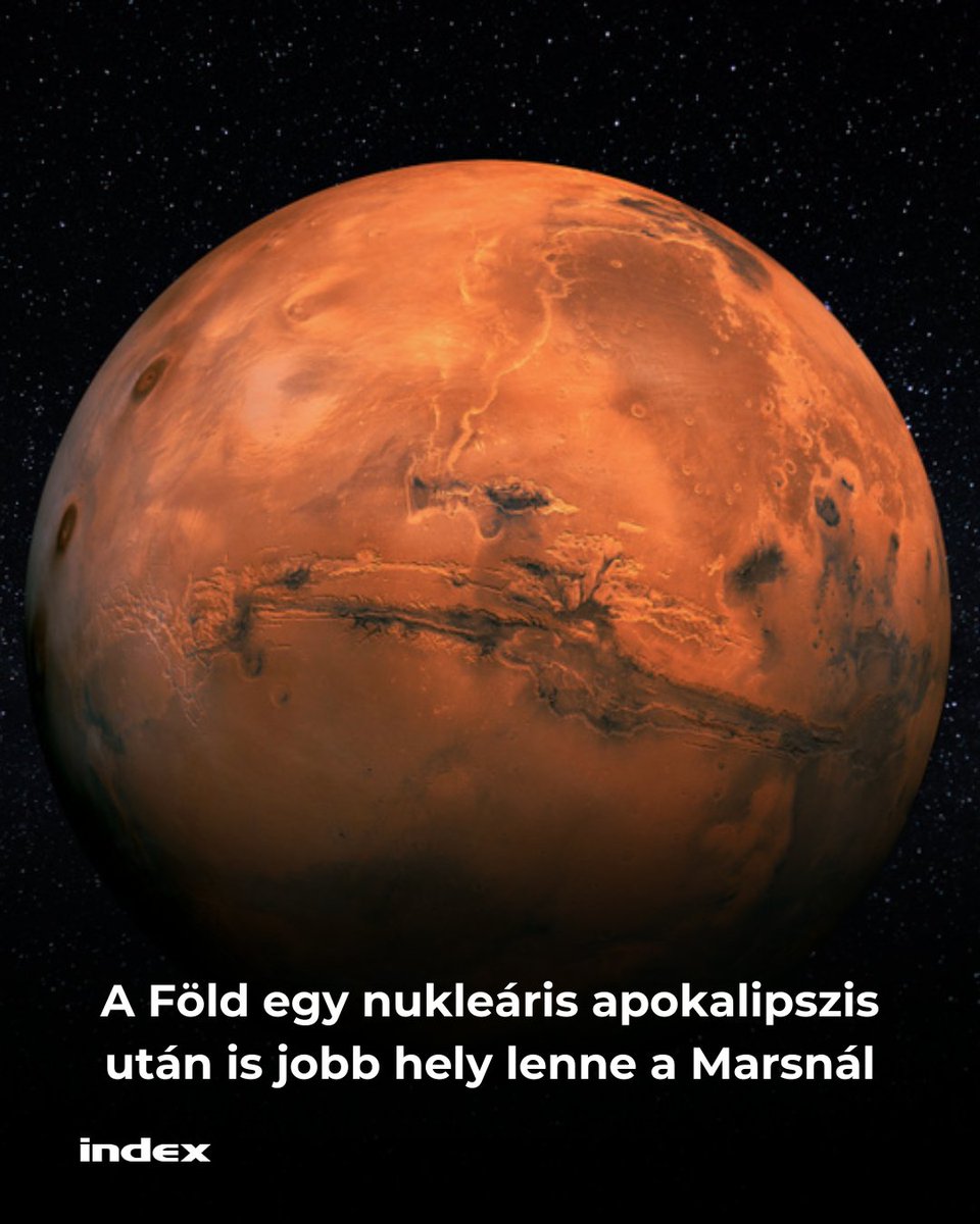 indexhu's tweet photo. Egy tudós ellenvetései alapján alig képzelhető el olyan eset, amikor az emberek számára indokolt lenne a Mars kolonizálása.
https://t.co/IYpbnkQ2c6
Fotó: NASA / Getty Images
#elonmusk #mars #earth #adambecker #indexhu https://t.co/9a7bv10hZR