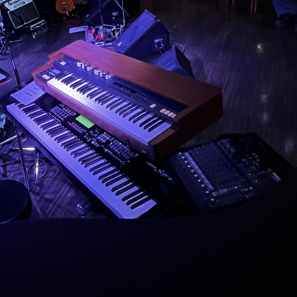 mackie1213's tweet photo. 本日の楽器レンタル
#KORG
#CX3
#YAMAHA
#S90ES
#MACKIE
#1202VLZPro https://t.co/4zZoR2eOyN