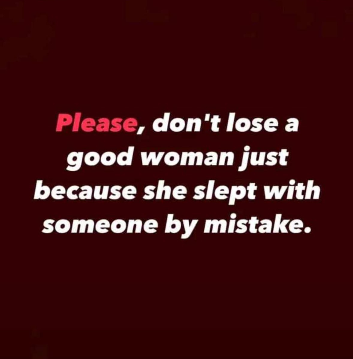 Men hear this😩