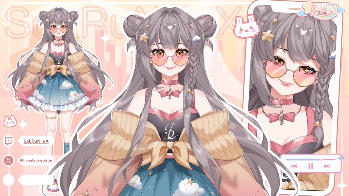 สวัสดีค่า ซอลรันเองง~ ☁️🌈✨
ในที่สุด…เราก็ได้เจอกันแล้ววว!

วันนี้ได้เห็นหน้ากันแล้วนะ ดีใจมากที่ได้ออกมาโลดแล่นซักที ✨
ฝากเนื้อฝากตัวด้วยน้า 🙏🌈✨

พบกันใน Debut Stream ในวันที่ 20 กรกฎาคม เวลา 2 ทุ่มตรงได้เลยนะคะ 🫵✨

youtube.com/live/azTQk9az7…

#VtuberTh #nanatsukisolrun