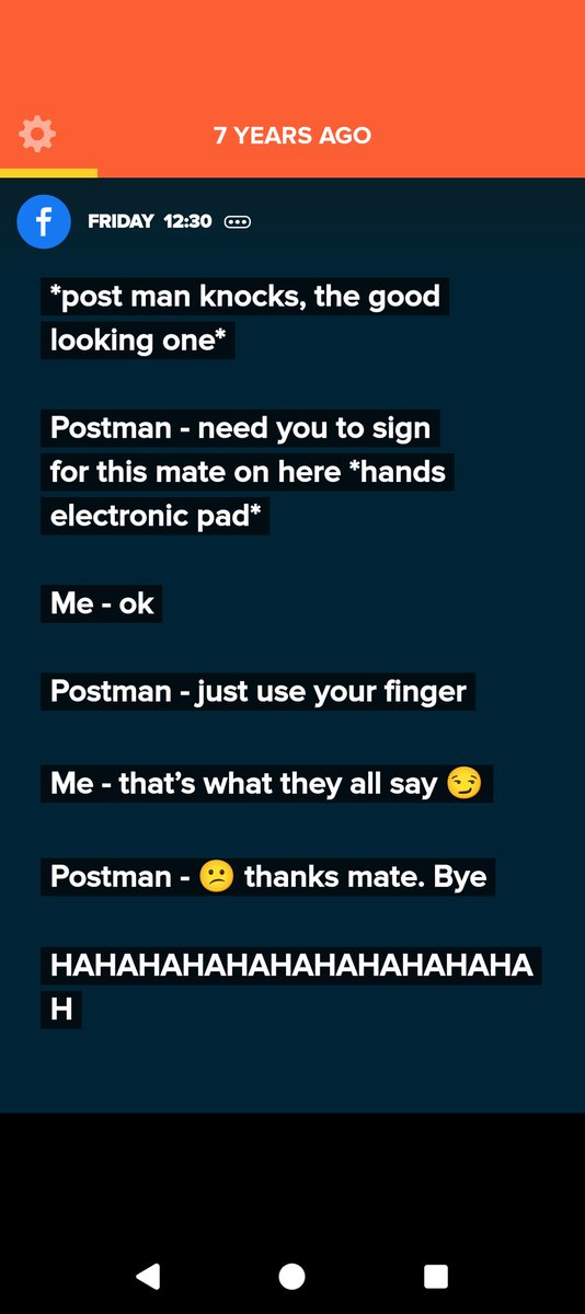rainbow_geisha's tweet image. 7 years ago. And I have never seen that postman since hahaha