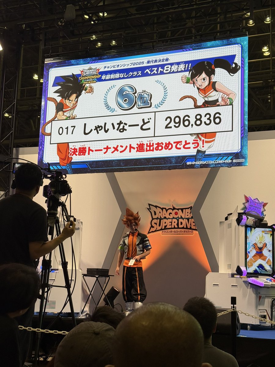 WinningShainado's tweet image. チャンピオンシップ2025「東代表決定戦」
結果はベスト8でした。スコアタ全面サポートしてくれた『ろったん』(息子)サンキュー😎