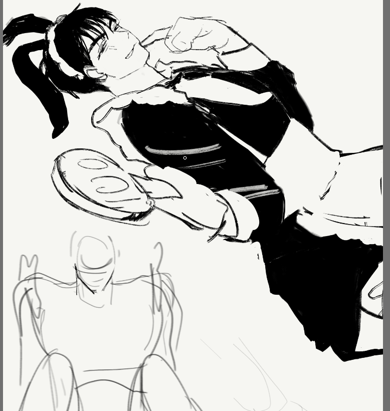 _monxmon's tweet image. a lazy sketch, i&apos;ll finish it later #Tillivan  #ALNST_IVAN #ivan