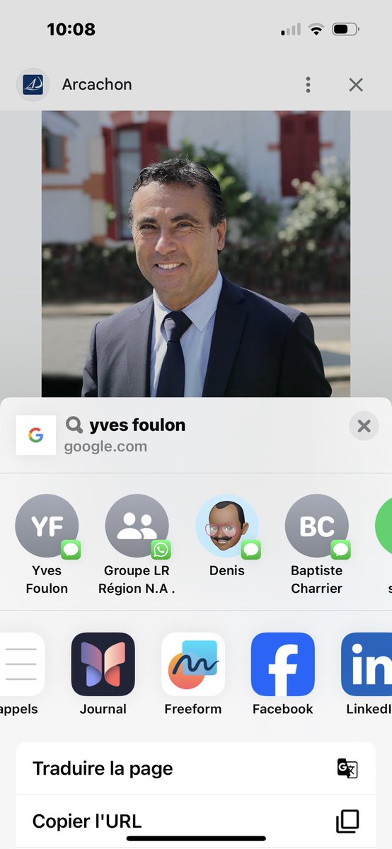 Bienvenue à Yves Foulon désormais chevalier de la légion d’honneur. Un bravo amical et sincère. Des années d’engagement récompensées.