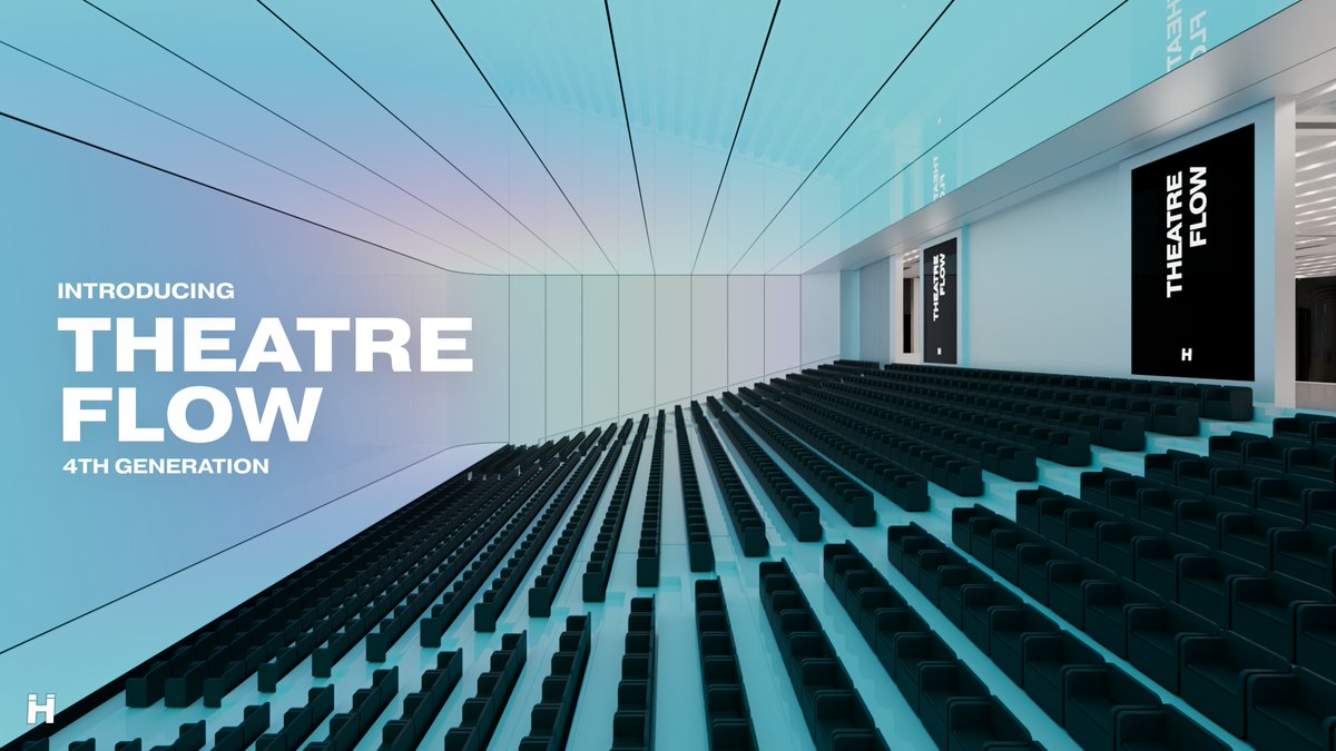 HexmerOne's tweet image. Glowing walls. Infinite screens. This is Theatre Flow 4.

Discover Now: youtu.be/KTdrkoX8ABM?si…

#Hexmer #Design #DigitalArchitecture #Concept #Blender3D