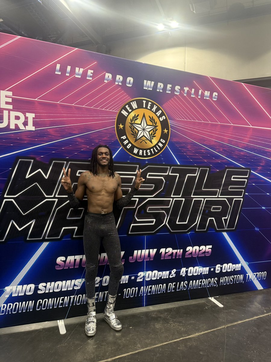 mackinthebox_'s tweet photo. .@newtexaspro x .@animematsuri : Wrestle Matsuri
—————————————————
Being a part of this was electrifying. Can’t wait for the next one 🙏🏿
—————————————————
#animematsuri #newtexas #newtexaspro #wrestlematsuri #anime #manga #videogames #houston #indiewrestling https://t.co/FzoEIusXHC