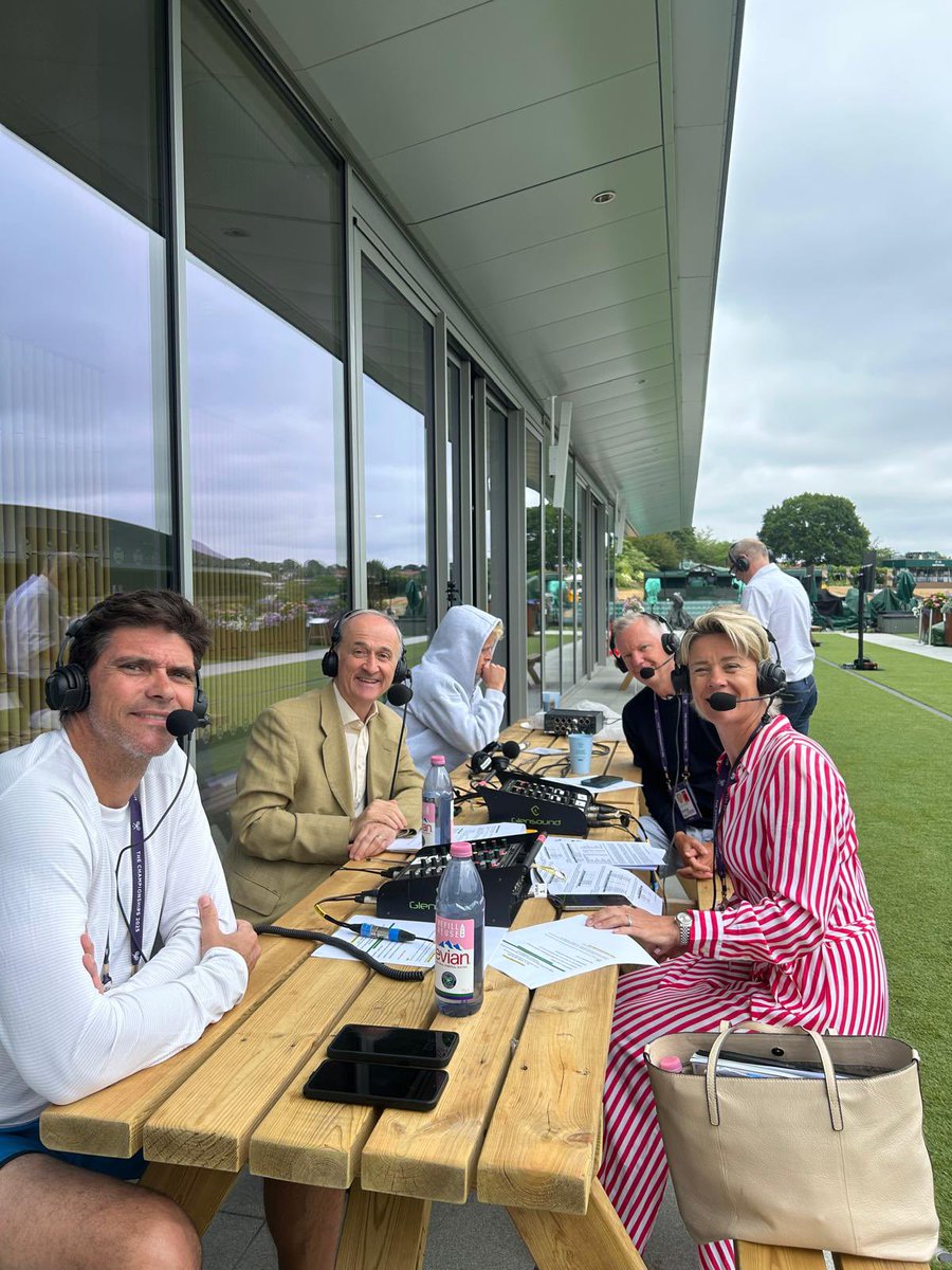 We are live on Gentlemen’s Singles Final day! 🏆🎾

It could be one for the ages… Join us now as we build up to this afternoon’s action. 

Tune in here: wimbledon.com/radio
Wimbledon app: 📲