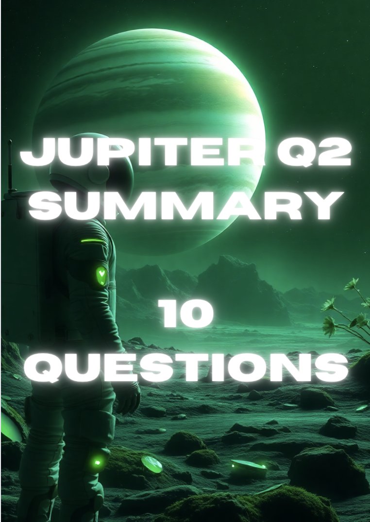 🟢🪐Missed the JUP Q2 Q&amp;A with <a href="/kashdhanda/">Kash (🐱, 🐐)</a>  &amp; <a href="/sssionggg/">⚔️ SIONG</a> ?🪐🟢

I tuned in so you didn’t have to.

Here are the most important takeaways from the Jupiter founders.

🧵THREAD🧵