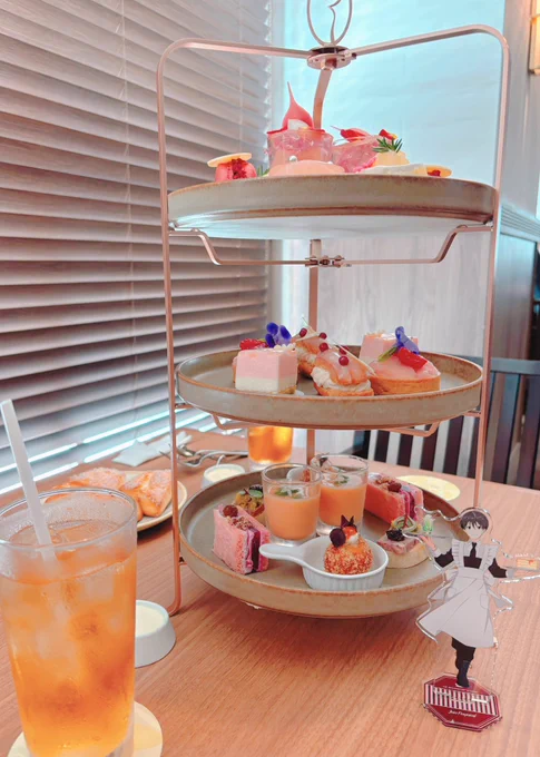 ライブ前に優雅なひとときを過ごしたぞ〜ヌン茶!
