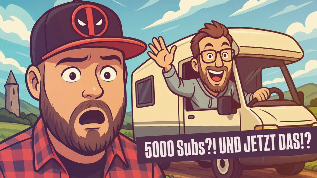 5000 SUBS?! | UND JETZT DAS!? 😱 |  Subathon #05

mit <a href="/SimplySteffen/">SimplySteffen</a>, <a href="/DanLateral/">Ðan</a>, Miron, Sophia &amp; Tommy Krappweis, Alexa &amp; Alexander Waschkau (#Hoaxilla) &amp; dem Chat!

➡️ youtube.com/watch?v=56N3SJ…