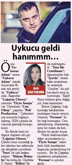 AsliSertdemir's tweet photo. https://t.co/Q8tBz8O1yw #CağatayUIusoy #Uykucu #ElcinSangu #CanUlkay yangın #Kübra #Terzi #HakanMuhafız #Gaddar #AdamFawer #Olasılıksız #kivançtatlitug #Oz #OGM #NecatiŞahin #Empati #Film #Dizi https://t.co/UNNdya5Cbi