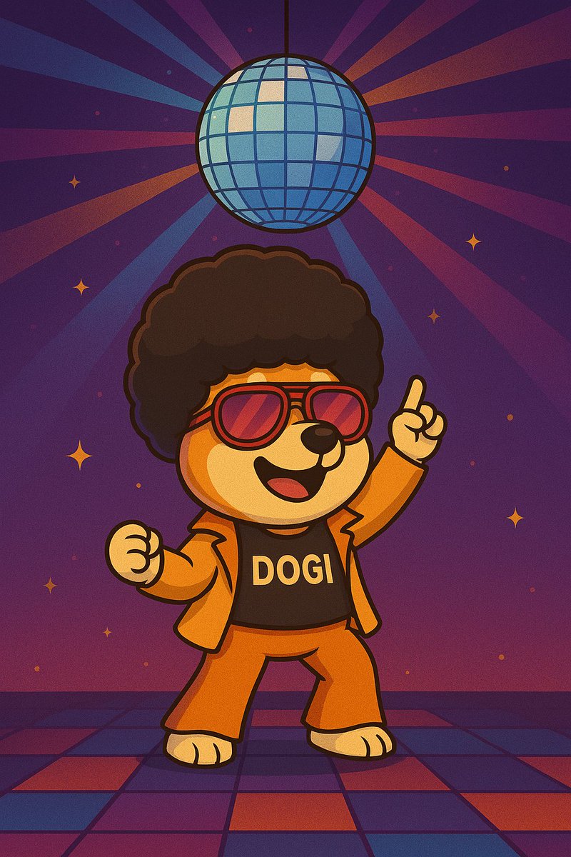 $DOGI bringing the groove to the DRC-20 ecosystem! 🪩

When community meets innovation, there’s only one way to go UP!

$DOGI is here to dance through the next wave! 🕺