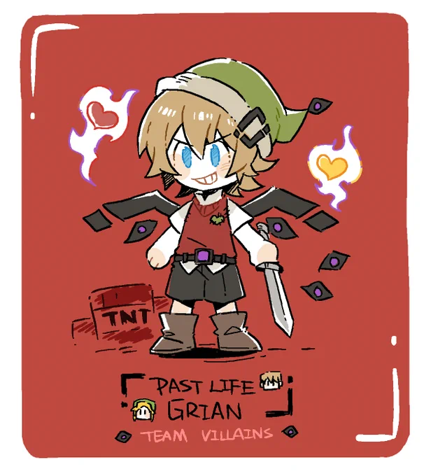 past life grian design :D