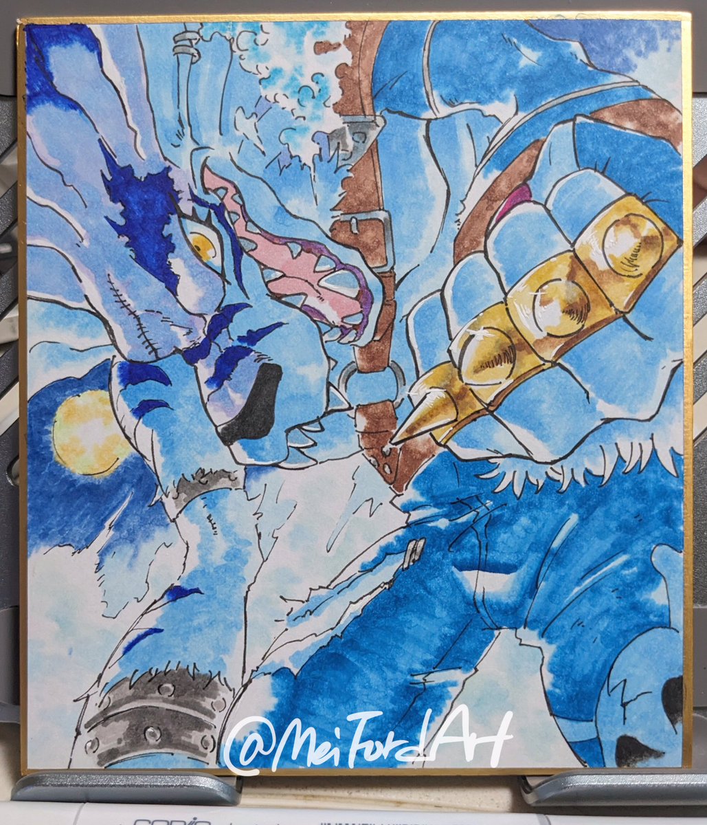 MeiFordArt's tweet image. #デジタル絵師のアナログ絵が見たい
趣味ではデジタルばかりやっていたので、去年コピックに挑戦してアナログとデジタル両方の良さを改めて理解できました
挑戦して良かったです!!